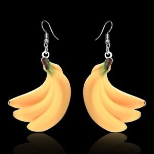 Brand New Fashion Jewelry Banana Earrings